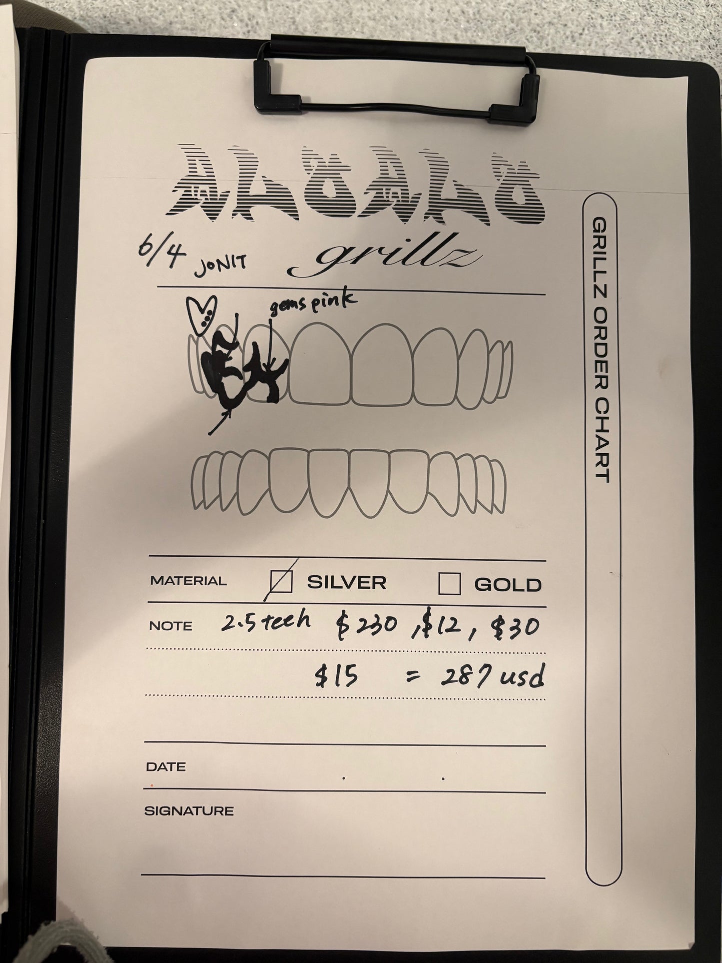 2.5 teeth