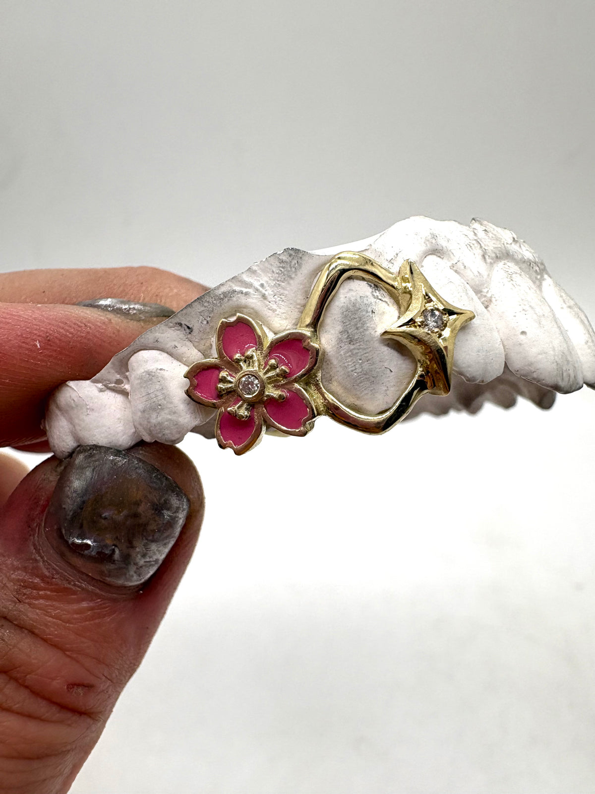 Enamel color process