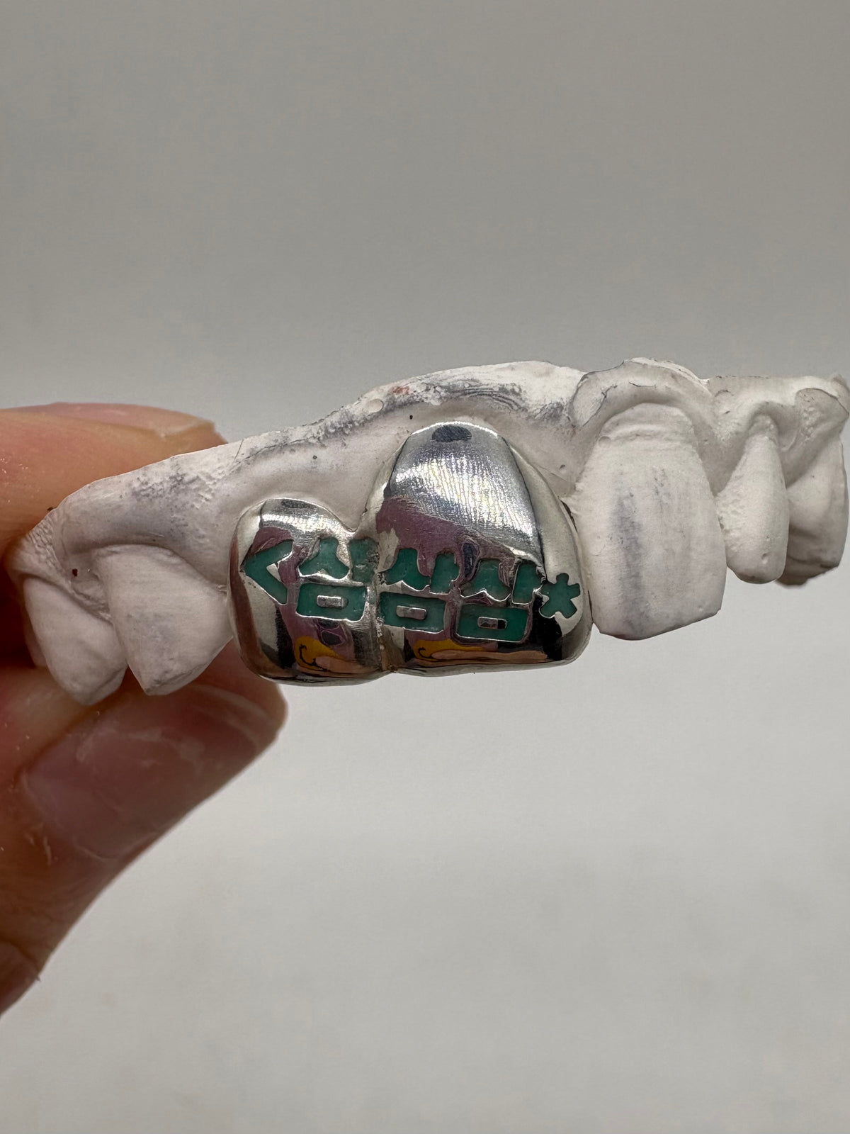 Enamel color process
